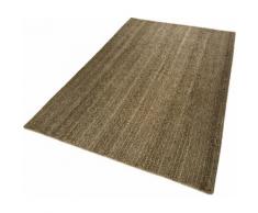 Teppich Feel Nature Esprit rechteckig Höhe 6 mm handgewebt, braun, braun