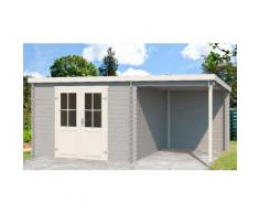 Outdoor Life Products Gartenhaus, Tampa, (Set) grau Gartenhäuser Garten Balkon