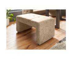 exxpo - sofa fashion Polsterhocker, Breite 100 cm beige Polsterhocker Hocker