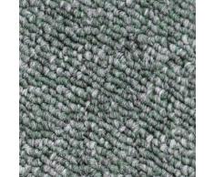 Teppichfliese Neapel, quadratisch, 6 mm Höhe, grün, selbstliegend grün Teppichfliesen Bodenbeläge Bauen Renovieren