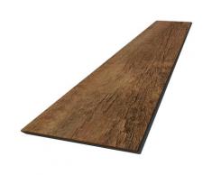 my home Vinyllaminat Trento, (Packung), 1200 x 180 mm, Stärke 4 2,6 m², Vinylboden braun PVC Bodenbeläge Bauen Renovieren