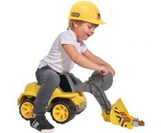 BIG Spielzeug-Bagger Power Worker Maxi Loader, Made in Germany gelb Kinder Ab 3-5 Jahren Altersempfehlung