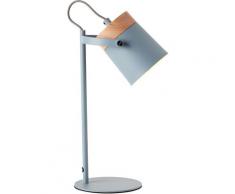 Lüttenhütt Tischleuchte Hilla, E14, Nachttischlampe, max. 25W, H: 36 cm blau Tischleuchten