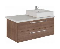 MARLIN Waschtisch Laos 3110, Breite 120 cm, Becken rechts beige Waschtische Badmöbel