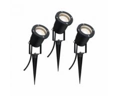 Paulmann LED Gartenstrahler Pflanzenleuchte mit Erdspieß 3x3,5W GU10 Schwarz, GU10, 1 St. schwarz LED-Lampen LED-Leuchten Lampen Leuchten sofort lieferbar