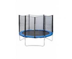 Joka Fit Gartentrampolin Joka Fit Trampolin Ø 305cm (Set mit Sicherheitsnetz), blau, Neutral