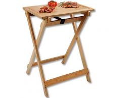 KESPER for kitchen & home Beistelltisch, (2 St.), mit abnehmbaren Tablett, zum Servieren und Tranchieren beige Beistelltische Tische Tisch