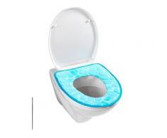 WC-Sitz aus hautfreundlichem Memory-Foam blau WC-Sitze WC Bad Sanitär Badaccessoires
