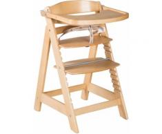 roba Hochstuhl Treppenhochstuhl Sit Up Click & Fun, natur, aus Holz beige Baby Mitwachsende Hochstühle Babymöbel Stühle