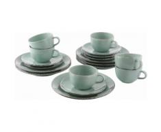 Guido Maria Kretschmer Home&Living Kaffeeservice Naturals, (Set, 18 tlg.), spülmaschinengeeignet grün Zubehör für Kaffeemaschinen Kaffee Espresso Haushaltsgeräte