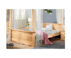 Home affaire Massivholzbett Claudia beige Doppelbetten Betten