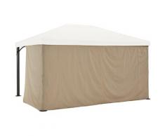 KONIFERA Pavillonseitenteile Murano, Geeignet für: Pavillon Murano beige Zubehör für Pavillons Gartenmöbel Gartendeko