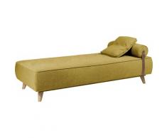 TOM TAILOR Daybett NORDIC DAYBED PURE, inklusive Kissenrolle & Lederband, wahlweise mit Bettkasten, Füße in Eiche natur gelb Tagesbetten Gästebetten Betten