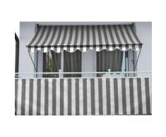 Angerer Freizeitmöbel Balkonsichtschutz, Meterware, anthrazit/grau, H: 75 cm grau Balkonsichtschutz Markisen Garten Balkon