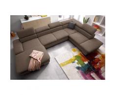 sit&more Wohnlandschaft, braun, schoko