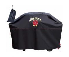 Jim Beam BBQ Grill-Schutzhülle Premium, BxLxH: 106x58x152 cm schwarz Zubehör für Grills Garten Balkon Planen
