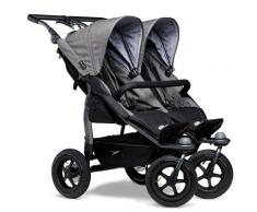 tfk Zwillingsbuggy Sportkinderwagen duo grau Kinder Zwillingsbuggys Buggys Kinderwagen Buggies