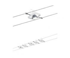 Paulmann LED Deckenleuchte Seilsystem Mac II Weiß mit 5 Spots max. 10W GU5,3, GU 5,3, 1 St. weiß Deckenleuchten SOFORT LIEFERBARE Lampen Leuchten