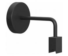 SEGULA Wandleuchte Wandfassung S14d, 1 St., S14d Wandfassung, schwarze Wandfassunf Wandhalterung Linienlamoen, S14 minimal Design, minimalischtische schwarz Wandleuchten Lampen Leuchten