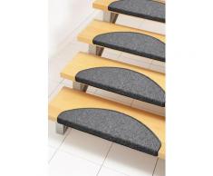 Stufenmatte Bob Andiamo stufenförmig Höhe 45 mm maschinell getuftet, grau, anthrazit
