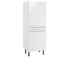 OPTIFIT Hochschrank Bern, weiß, weiß Hochglanz/weiß
