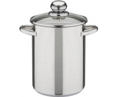 GSW Spargeltopf, Edelstahl 18/8, (1 tlg.), Induktion, 4,2 Liter silberfarben Spargeltopf Töpfe