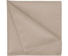 Stoffserviette 4388 Uni-Basic APELT (Set 4-tlg), natur, Neutral, taupe