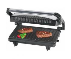 CLATRONIC Kontaktgrill MG 3519 silberfarben Elektrogrills Grill Haushaltsgeräte