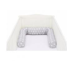 Fillikid Bettnestchen "Bettwurm Punkte grau", grau, grau