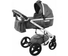 knorr-baby Kombi-Kinderwagen Set, »K-One Jeans, grey jeans«, Unisex, grey jeans