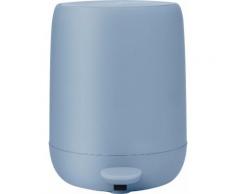 BLOMUS Kosmetikeimer SONO blau Badaccessoires Wohnaccessoires Mülleimer