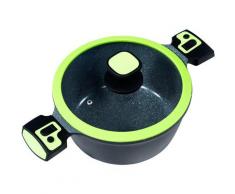KING Kochtopf Click-Grip, Aluminiumguss, (1 tlg.), abnehmbare Griffe, Induktion grün Fleischtöpfe Töpfe Haushaltswaren