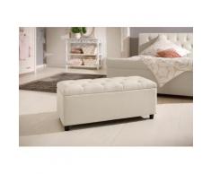 Home affaire Polsterbank Goronna in 5 verschiedenen Farben und 2 Größen Sitzhöhe 415 cm, beige, creme
