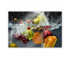 Wall-Art Herd-Abdeckplatte Spritzschutz Küchenwand Obst, (1 tlg.) bunt Küchenaccessoires Wohnaccessoires
