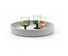 BLOMUS Dekoschale MOON grau Dekoschalen Dekotabletts Deko Wohnaccessoires