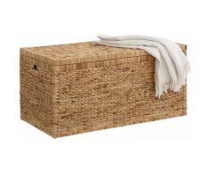 Home affaire Truhe, innen mit Baumwolle bespannt beige Truhe