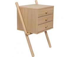 Woodman Nachttisch Wiru braun Nachtkonsolen und Nachtkommoden Nachttische Tische Tisch