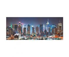 Places of Style Glasbild New York City-Times Square schwarz Glasbilder Bilder Bilderrahmen Wohnaccessoires