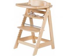 roba Hochstuhl Treppenhochstuhl, Sit Up Fun, natur, aus Holz beige Baby Mitwachsende Hochstühle Babymöbel Stühle