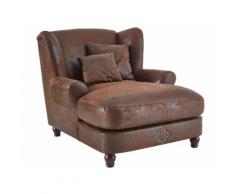 Home affaire Ohrensessel BigBy braun Sessel