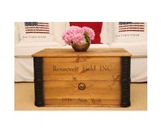 Uncle Joe´s Truhentisch braun Holz-Beistelltische Holztische Tische Tisch