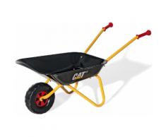 rolly toys Schubkarre "rollyMetallschubkarre CAT", schwarz, Unisex, schwarz-gelb