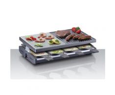 Steba Raclette RC 58, 8 St. Raclettepfännchen, 1200 W schwarz Küchenkleingeräte Haushaltsgeräte