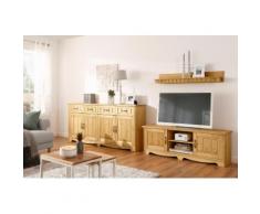 Home affaire Wohnwand Trinidad, (Set, 3 St.), Set aus 1 Wandboard, Sideboard, Lowboard beige Wohnwände