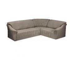 Dohle&Menk Sofahusse Creta, hochwertige Stretchware beige Sofahussen Hussen Überwürfe