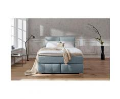Guido Maria Kretschmer Home&Living Boxspringbett Wehma blau Doppelbetten Betten Komplettbetten