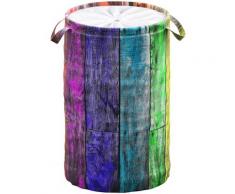 Sanilo Wäschekorb Rainbow, 60 Liter, faltbar, mit Sichtschutz bunt Badmöbel