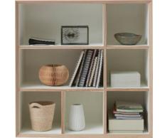 Müller SMALL LIVING Regalelement VERTIKO PLY SIX, Ausgezeichnet mit dem German Design Award 2021 weiß Regalwürfel Weitere Regale
