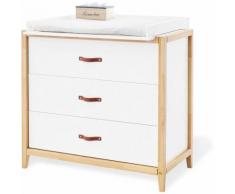 Pinolino Wickelkommode, »Calimero, breit«, weiß, Neutral, weiß