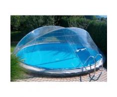 KWAD Poolüberdachung Cabrio Dome, BxL: 360x490 cm farblos Poolzubehör -reinigung Pools Planschbecken Garten Balkon Zelte